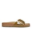 Birkenstock - Sandale - Madrid Big Buckle Shine Mud Green - Photo