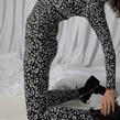 Heimstone - Legging - Glue Leopard Noir  - Photo
