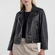 YAS - Veste - Phil Cuir Noir - Photo