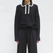 Molli - Top - Duchesse Noir Profond - Photo