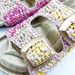 Semerdjian - Sandale - Ancona Raffia Rose  - Photo
