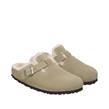 Birkenstock - Sabots - 1028299 Boston Shearling Taupe - Photo