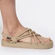 Nomadic - Sandales - JC Plateforme Beige  - Photo