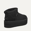 UGG Australia - Boots - Classic Ultra Mini Platform Black - Photo