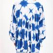 V de Vinster - Blouse -  Cramp Dye Blouse Indigo - Photo