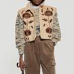 Antik Batik - Gilet - Trudy Cream - Photo