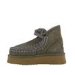 MOU - Snowboots - Mini Eskimo Plateforme Olive - Photo