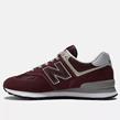 New Balance - Sneakers - 574 Burgundy - Photo