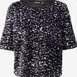 Pièces - T-shirt - Kam Top Black Purple - Photo