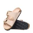 Birkenstock - Sandales - Arizona BB Shine New Beige  - Photo