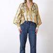 V de Vinster - Blouse -  Blouse Rajini Moutarde - Photo