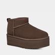 UGG Australia - Boots - Classic Ultra Mini Platform Burnt Cedar - Photo