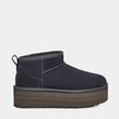 UGG Australia - Boots - Classic Ultra Mini Platform Eve Blue - Photo