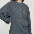 Antik Batik - Blouse - Aya Blouse Dark Green - Photo