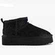 Colors Of California - Snowboots - YWPLA01 Glitter Black - Photo