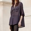 Mes Demoiselles Paris - Chemise - Lenny Dark Grey - Photo