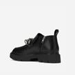 Ash - Mocassins - Universe Chain Black Antic Silver  - Photo