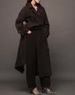 YAS - Manteau - Lina Trench-coat  Brown - Photo