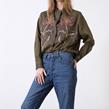 V de Vinster - Chemise -  Chemise Billie Kaki - Photo
