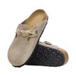 Birkenstock - Sabots - Boston Braided 1026694 Taupe - Photo