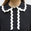 Molli - Top - Duchesse Noir Profond - Photo