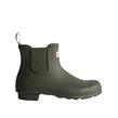 Hunter - Boots - Woman Original Chelsea Dark Olive - Photo