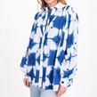 V de Vinster - Blouse -  Cramp Dye Blouse Indigo - Photo