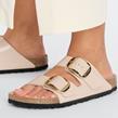 Birkenstock - Sandales - Arizona BB Shine New Beige  - Photo