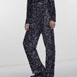 Pièces - Pantalon - Kam Wide Pant Black Purple - Photo