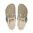 Birkenstock - Sabots - 1028299 Boston Shearling Taupe - Photo