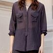 Mes Demoiselles Paris - Chemise - Lenny Dark Grey - Photo