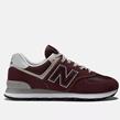 New Balance - Sneakers - 574 Burgundy - Photo