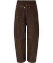 YAS - Pantalon - Lina Pant Brown - Photo