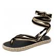 Nalho - Sandales - Karabi Black Gold - Photo