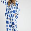 V de Vinster - Blouse -  Cramp Dye Blouse Indigo - Photo