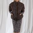 Heimstone - Doudoune - Donna Leopard Noir - Photo