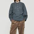 Antik Batik - Blouse - Aya Blouse Dark Green - Photo
