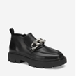 Ash - Mocassins - Universe Chain Black Antic Silver  - Photo