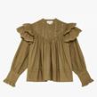 V de Vinster - Blouse -  Blouse Chloe Kaki - Photo