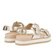 No Name - Sandales - Sun Buckle Goat Metal Gold - Photo