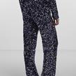 Pièces - Pantalon - Kam Wide Pant Black Purple - Photo