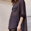 Mes Demoiselles Paris - Chemise - Lenny Dark Grey - Photo