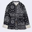 Arizona Love - Veste - Maroon Jacket Bandana Black - Photo