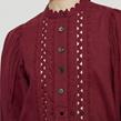 Antik Batik - Blouse - Aya Blouse Burgundy - Photo