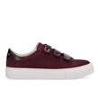 No Name - Sneakers - Arcade Straps Perfo Burgundy - Photo