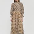 Antik Batik - Robe - Animal Longue Dress Multico - Photo