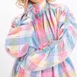 V de Vinster - Chemise -  Joy Blouse Tartan - Photo