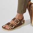 Birkenstock - Sandale - Milano Big Buckle Cognac - Photo