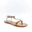 Nimal - Sandales - Billie Cuoio Pitone Or - Photo