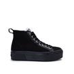 No Name - Sneakers - Iron Mid Canvas Black - Photo
